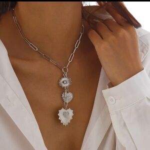 Abundance 2 Heart ❤️ Necklace